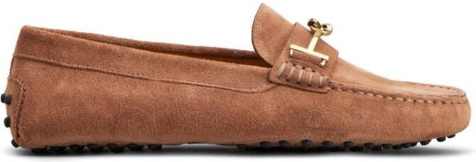 Tod's Gommini leren loafers Bruin