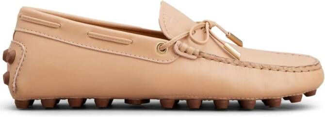 Tod's Gommino leren loafers Beige