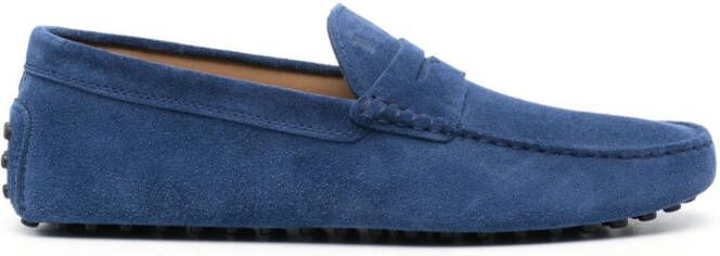 Tod's Gommino leren loafers Blauw