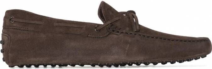 Tod's Gommino leren loafers Bruin