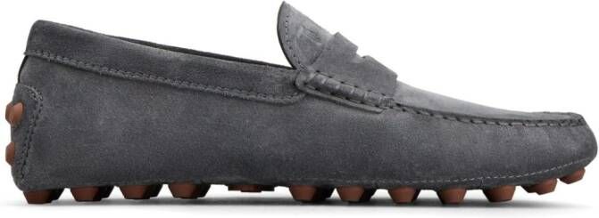 Tod's Gommino Macro leren loafers Grijs