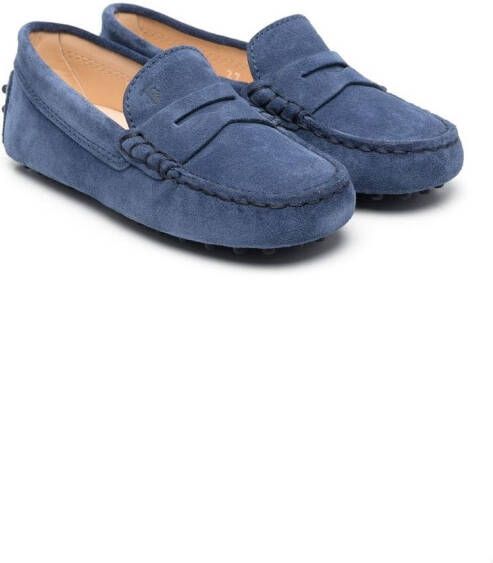 Tod's Kids Slip-on loafers Blauw