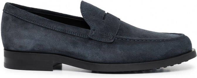 Tod's klassieke loafers Blauw