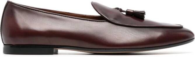 Tod's Leren loafers Rood