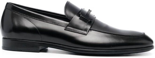 Tod's Leren loafers Zwart