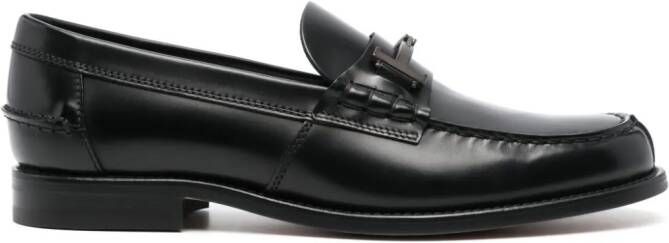 Tod's Leren loafers Zwart