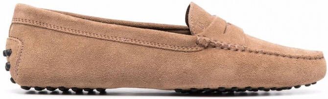 Tod's Loafers met ronde neus Bruin