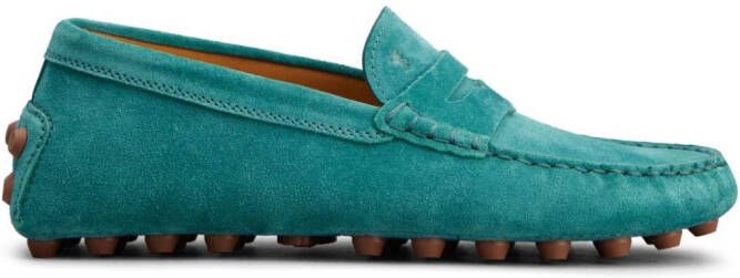 Tod's Suède loafers Blauw