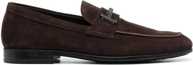 Tod's Suède loafers Bruin