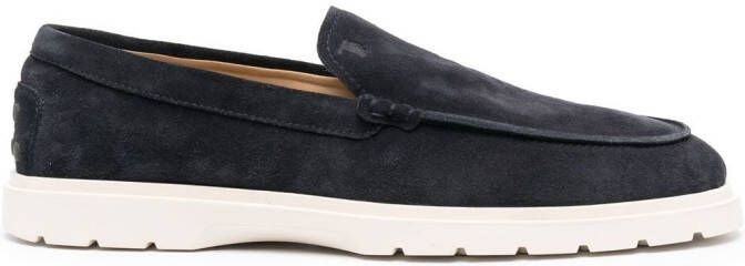 Tod's Slip-on loafers Blauw