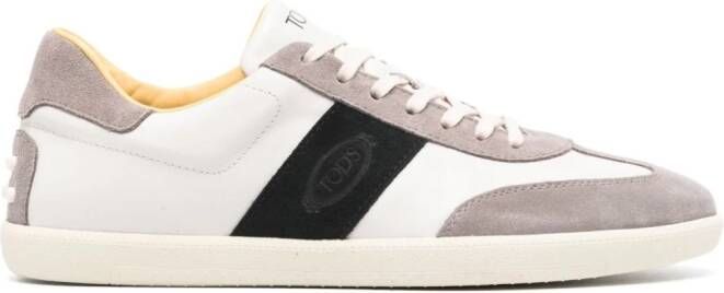 Tod's Tabs sneakers met colourblocking Beige