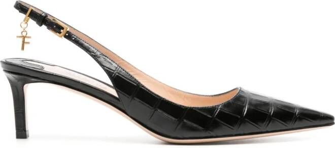 TOM FORD Angelina slingback pumps Zwart