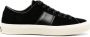 TOM FORD Cambridge fluwelen sneakers Zwart - Thumbnail 1