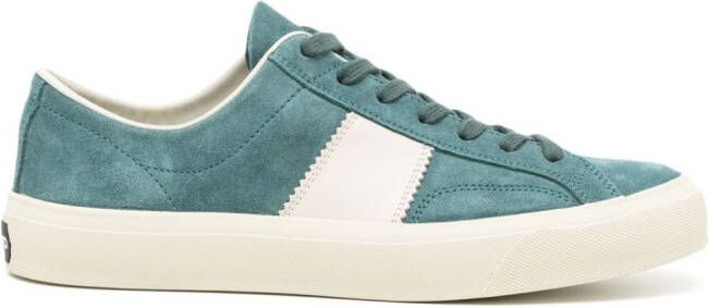 TOM FORD Cambridge suède sneakers Blauw