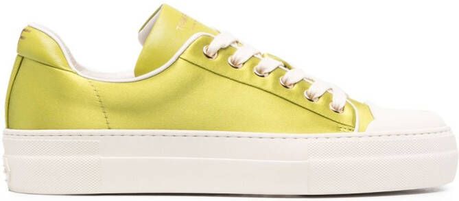 TOM FORD City sneakers met contrasterende neus Groen