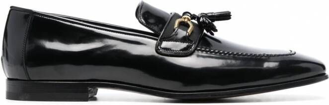 TOM FORD Loafers met horsebitdetail Zwart