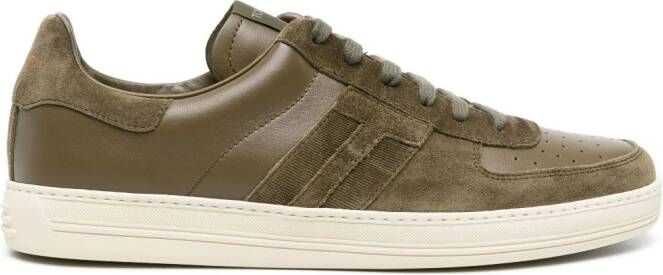 TOM FORD Warwick low-top sneakers Groen