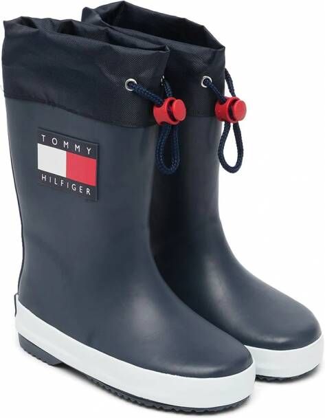 Tommy Hilfiger Junior Wellington laarzen Blauw