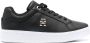 Tommy Hilfiger Leren sneakers Zwart - Thumbnail 1