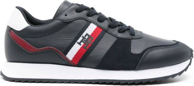 Tommy Hilfiger Runner Evo sneakers met vlakken Blauw