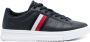 Tommy Hilfiger Sneakers met streepdetail Blauw - Thumbnail 1