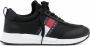 Tommy Jeans Flexi leren sneakers Zwart - Thumbnail 1