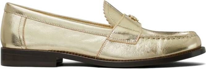 Tory Burch Metallic loafers Goud