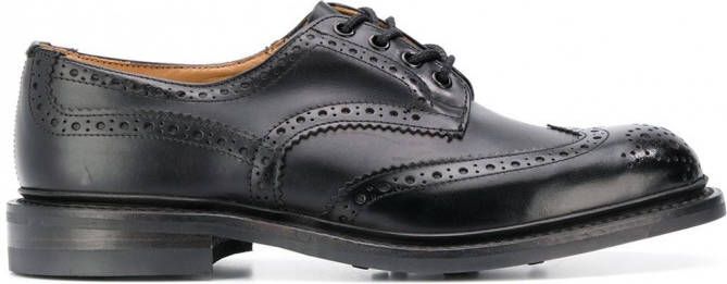 Tricker's Bourton brogue schoenen Zwart