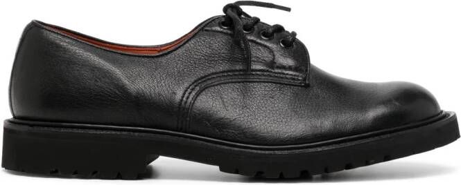 Tricker's Loafers met veters Zwart