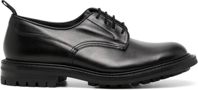 Tricker's Derby veterschoenen Zwart