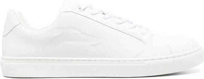 Trussardi Leren sneakers Wit