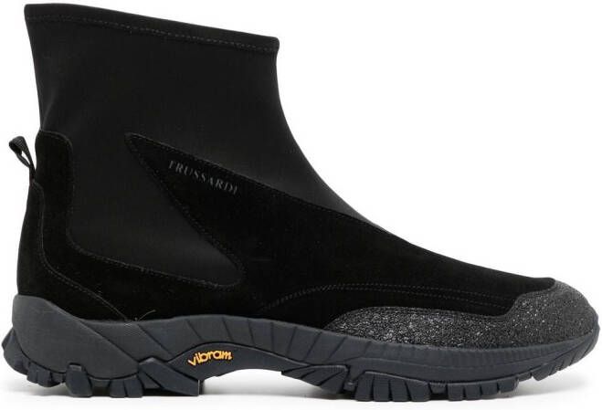 Trussardi Slip-on sneakers Zwart