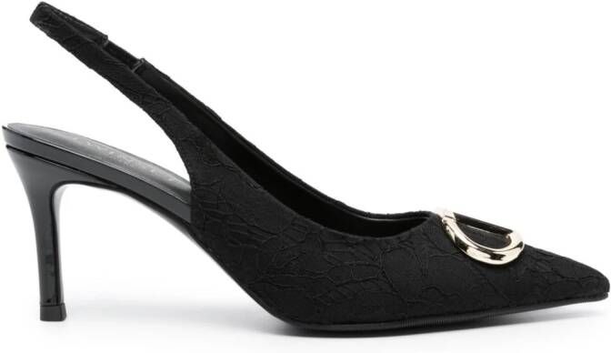 TWINSET Oval slingback pumps Zwart