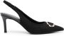 TWINSET Oval slingback pumps Zwart - Thumbnail 1