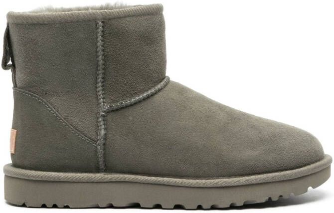 UGG Classic Mini II enkellaarzen Groen