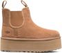 UGG Klassieke enkellaarzen met plateauzool Beige - Thumbnail 1