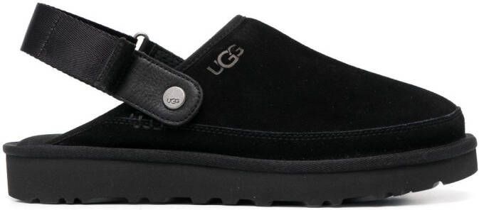 UGG Goldencoast suède klompen Zwart