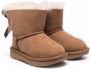 UGG Kids Bailey Bow II enkellaarzen met strik Bruin - Thumbnail 1