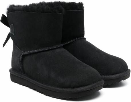 UGG Kids Bailey enkellaarzen met strikdetail Zwart