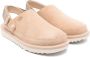 UGG Kids Goldenstar suède klompen Beige - Thumbnail 1