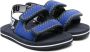 UGG Kids Lennon slingback sandalen Blauw - Thumbnail 1