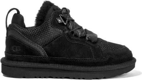 UGG Kids Lowmel suède sneakers Zwart