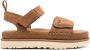 UGG Sandalen met klittenband Bruin - Thumbnail 1