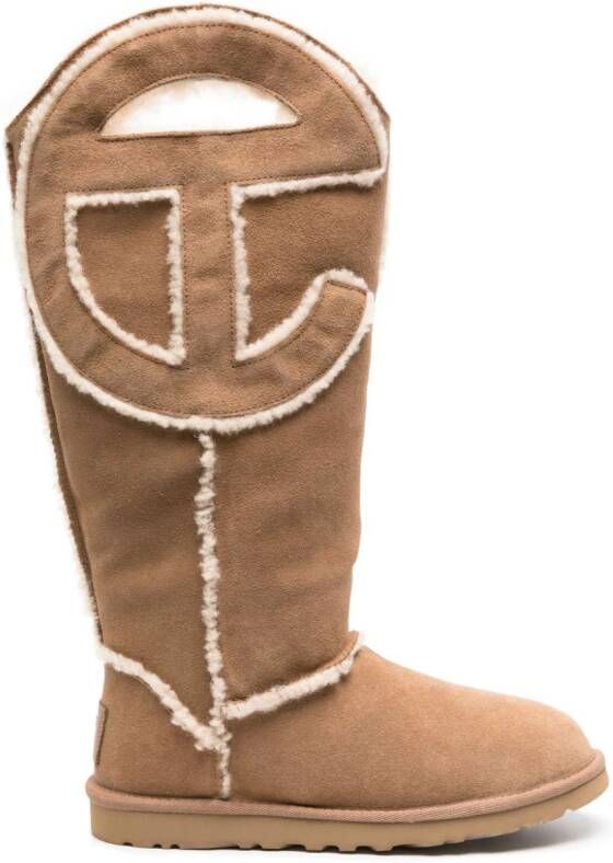 UGG x Telfar suède laarzen Beige