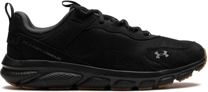 Under Armour "Charged Verssert Black Out sneakers" Zwart