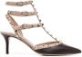 Valentino Garavani Rockstud gekooide pumps Bruin - Thumbnail 1