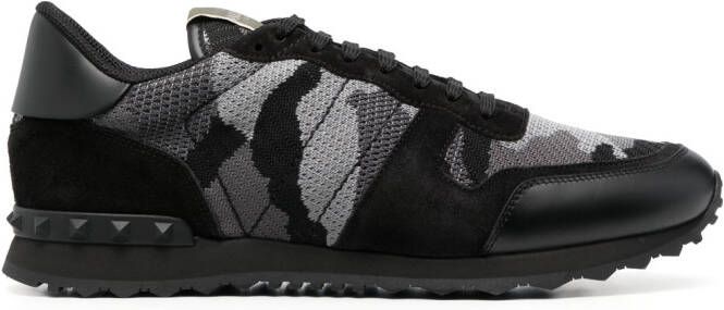 Valentino Garavani Rockrunner low-top sneakers Zwart