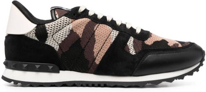 Valentino Garavani Rockrunner low-top sneakers Zwart