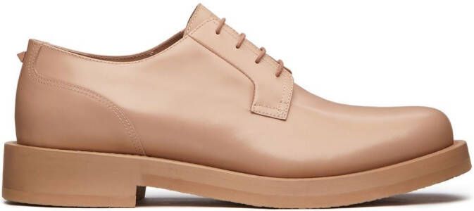 Valentino Garavani Rockstud Essential Derby schoenen Beige