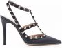 Valentino Garavani Rockstud gekooide pumps Blauw - Thumbnail 1